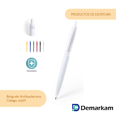 Bolígrafo Antibacteriano