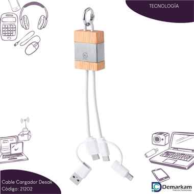 Cable Cargador Desak