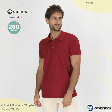 Polo Adulto Color Chaplin