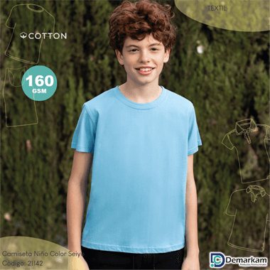 Camiseta Niño Color Seiyo